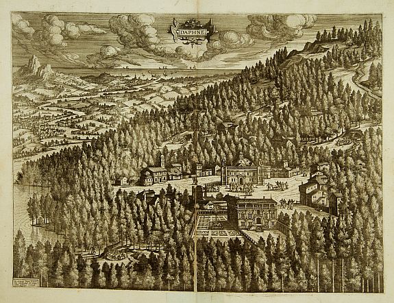 ORTELIUS, A., Daphne., antique map, old maps
