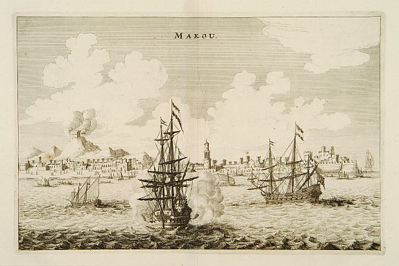 MEURS,J., Makou., antique map, old maps