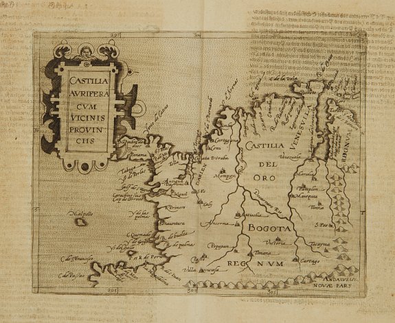 METELLUS,J./ ACOSTA,J.DE, Castilia Aurifera cum vicinis Provinciis., antique map, old maps