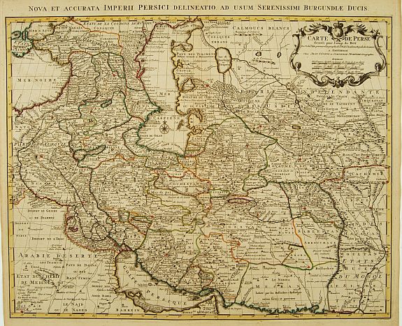 COVENS, J. / MORTIER, C., Carte de Perse dressée pour l'usage du Roy.., antique map, old maps