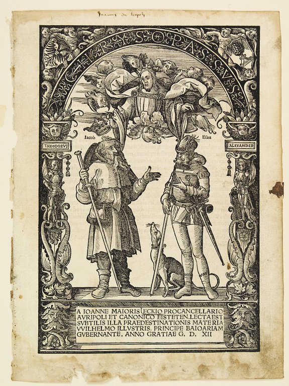 DAN. HOPFER., Title page., antique map, old maps