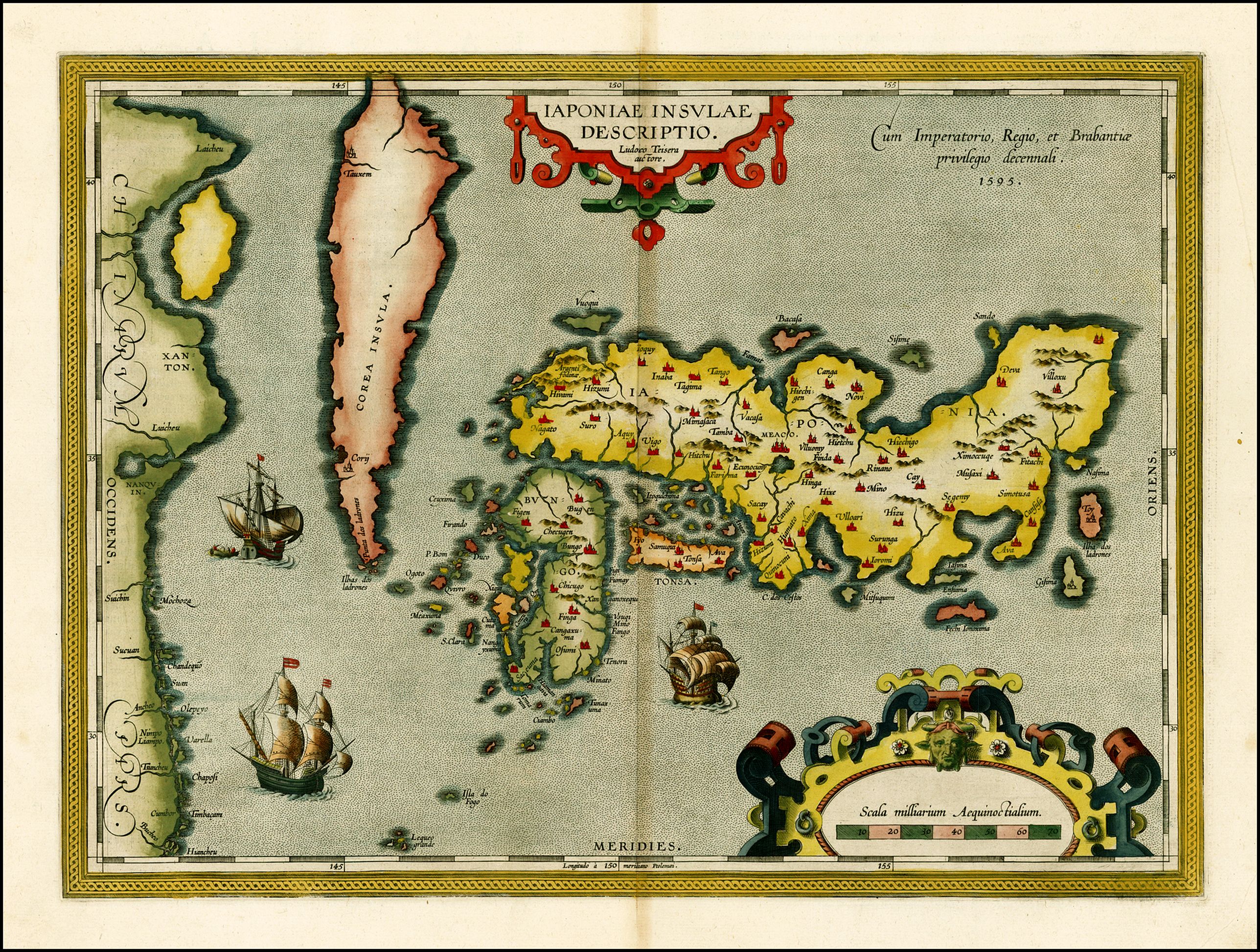 BLAEU,J., Novam Hanc Territorii Francofvrtensis., antique map, old maps