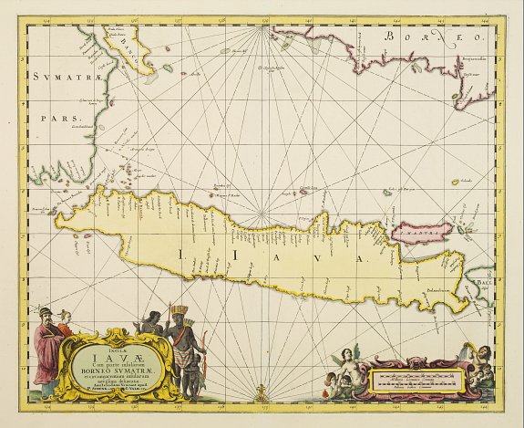 SCHENK,P./ VALK,G., Insulae Iavae Borneo Sumatrae.., antique map, old maps