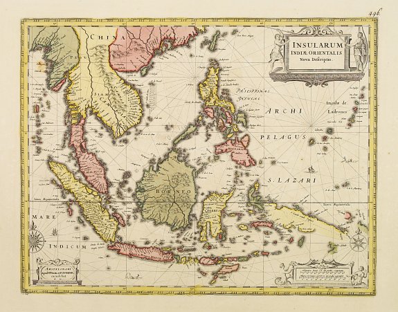 VALK,G./ SCHENK,P., Insularum Indiae Orientalis Nova Descriptio.Mexico., antique map, old maps