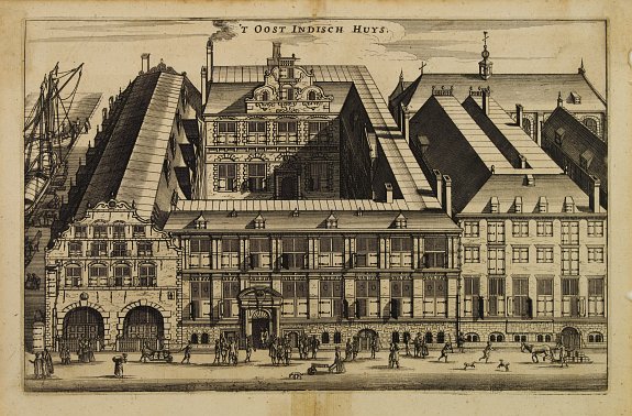 DAPPER, O., 'T Oost Indisch Huys., antique map, old maps