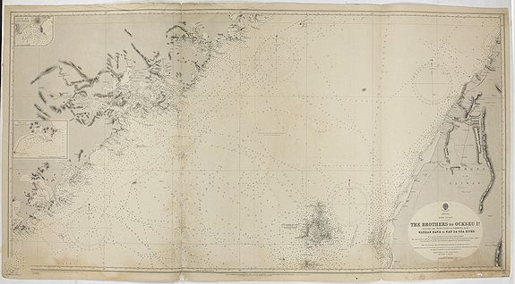 THE HYDROGRAPHIC OFFICE OF THE ADMIRALTY, China East Coast - The Brothers to Ockseu I s Including the West Coast of Formosa.., antique map, old maps