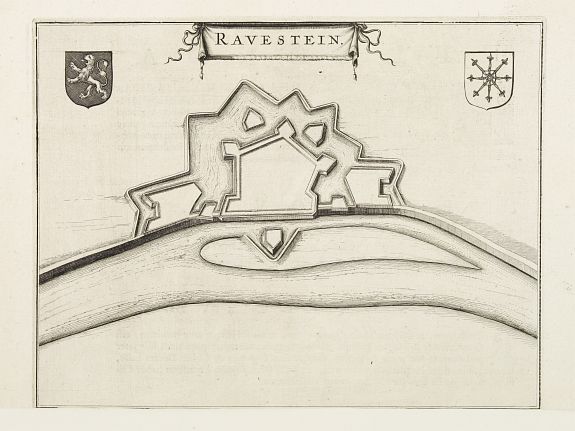 BLAEU,J., Ravenstein., antique map, old maps