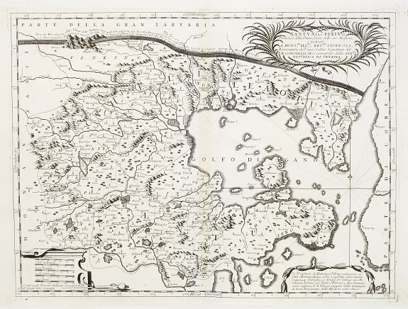 CORONELLI,V.M., Xantun, e Peking.., antique map, old maps