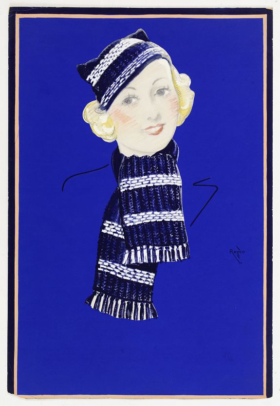 ROGIO. (Roger Berkmans), Girl., antique map, old maps