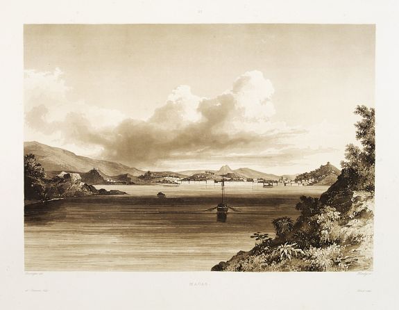 HIMELY, S., Macao., antique map, old maps