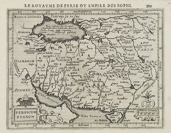 MERCATOR, G. / HONDIUS, J., Persicum Regnum., antique map, old maps