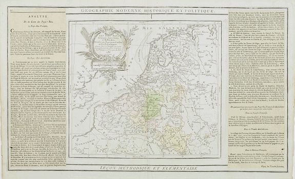 DESNOS/ BRION, Les Pays Bas Francois Autrichiens, et Hollandois, Divisee en Provinces Civiles et Esslesiastiques.., antique map, old maps