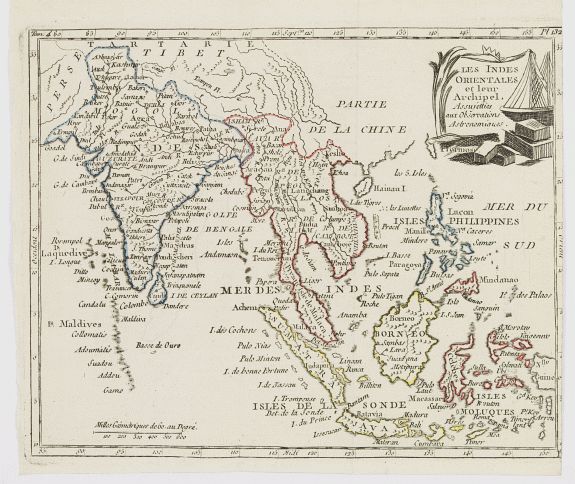 DELAPORTE,L\\\\\\\'Abbé., Les Indes Orientales et leur Archipel.., antique map, old maps