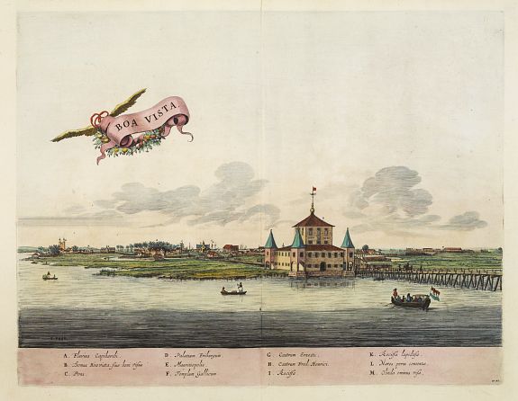 BLAEU, J./ MARKGRAF, G./ HERCKMANNS, E., Boa vista., antique map, old maps