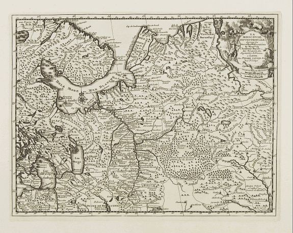 VAN DER AA,P., La Moscovie meridionale.., antique map, old maps