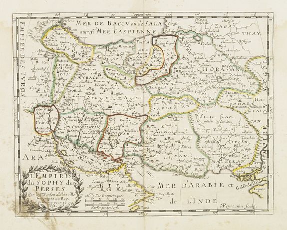 SANSON, N., L'Empire du Sophy des Perses. . ., antique map, old maps