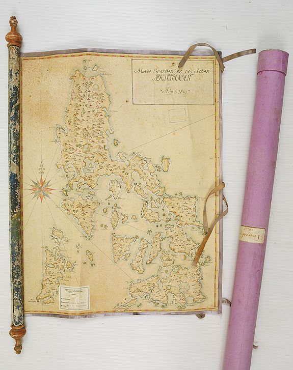 ANONYMOUS, Mapa general de las islas Philipinas Ano de 1849., antique map, old maps