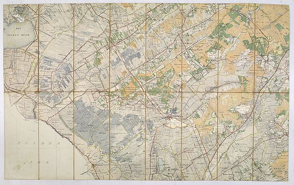STEENWIJK., Stafkaart Steenwijk, Kwartblad 2 Schaal 1 : 50.000., antique map, old maps