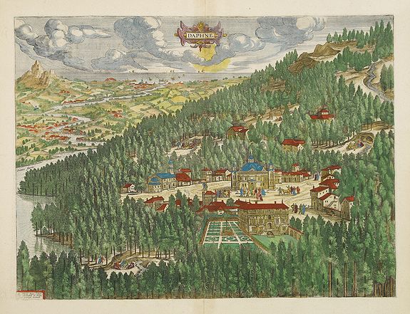 ORTELIUS, A., Daphne., antique map, old maps