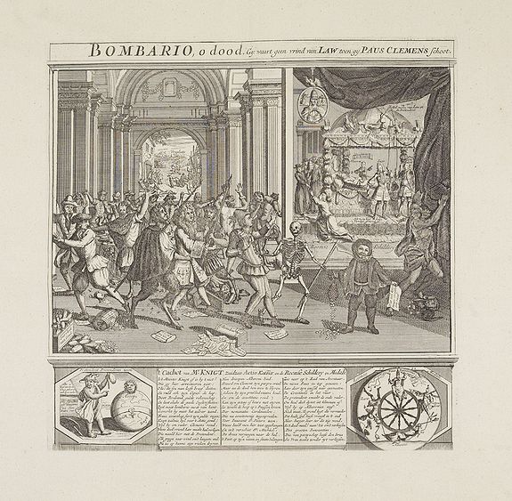 ANONYMOUS, Bombario, o dood! Te schendig in nood., antique map, old maps