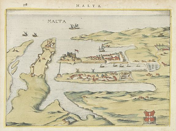 ANONYMOUS, Malta., antique map, old maps