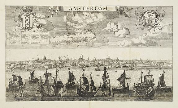 ANONYMOUS, Amsterdam., antique map, old maps