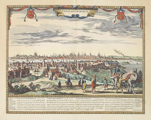 DE WIT, F, Constantinopolis., antique map, old maps