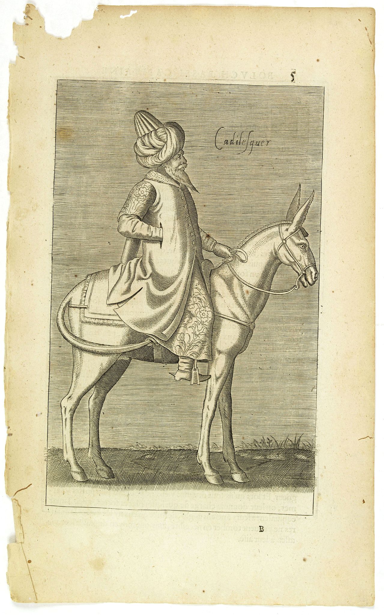 NICOLAS DE NICOLAY, Thomas Artus (sieur d'Embry)., Calidesquer. (5), antique map, old maps