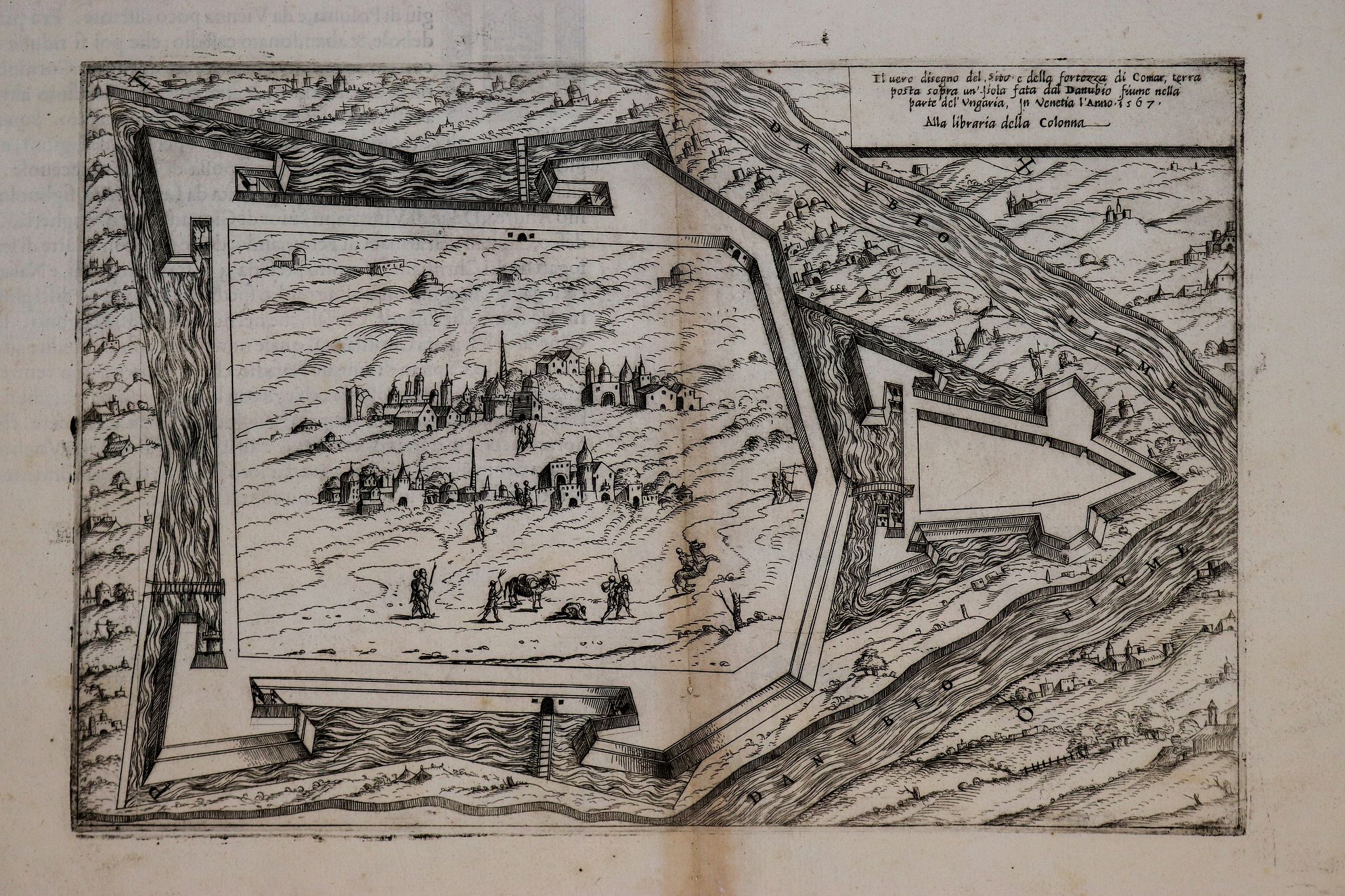 FORLANI, P. / BALLINO, G., Comar., antique map, old maps