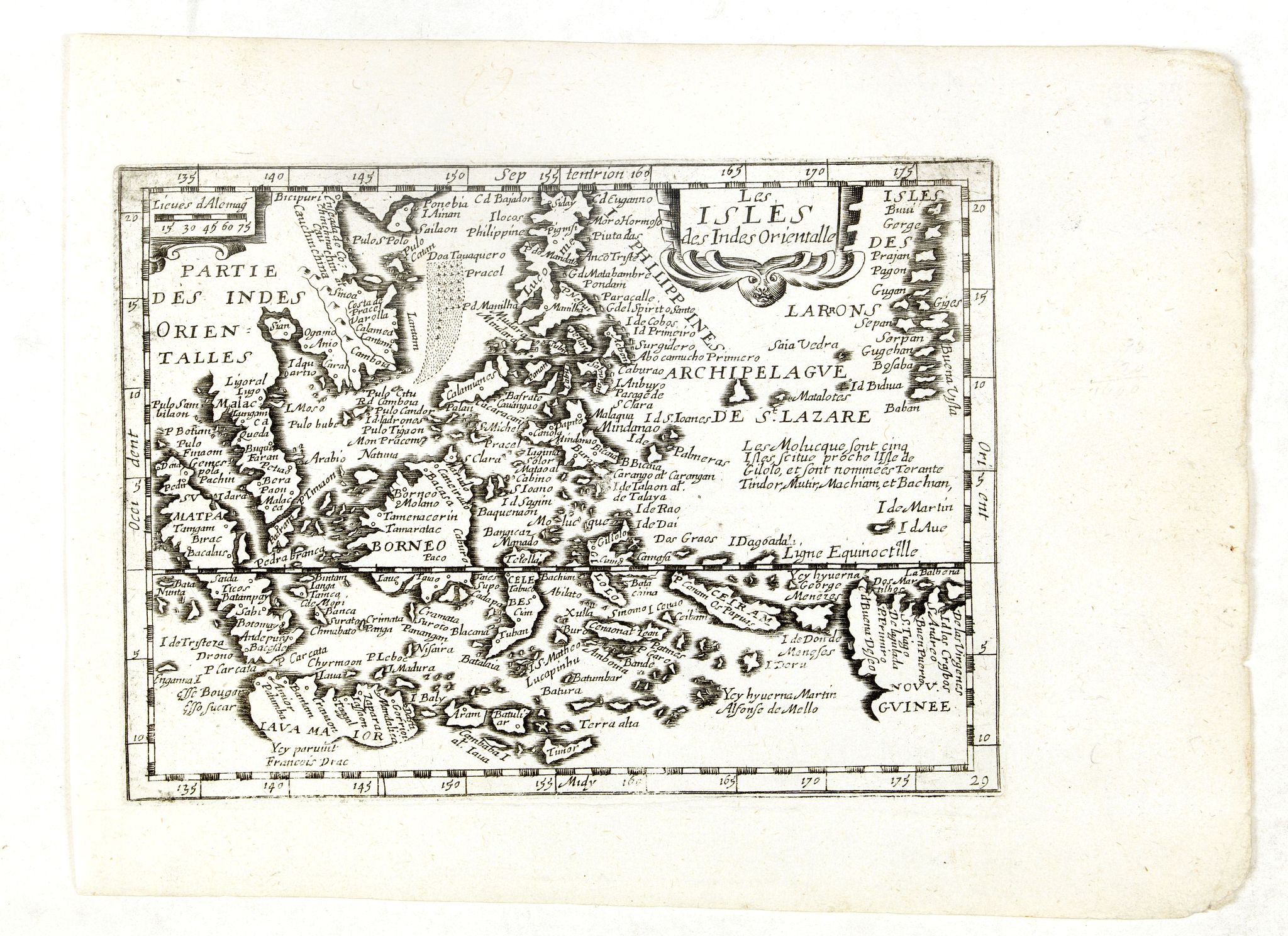 JOLLAIN, F., Les Isles des Indes Orientalle., antique map, old maps