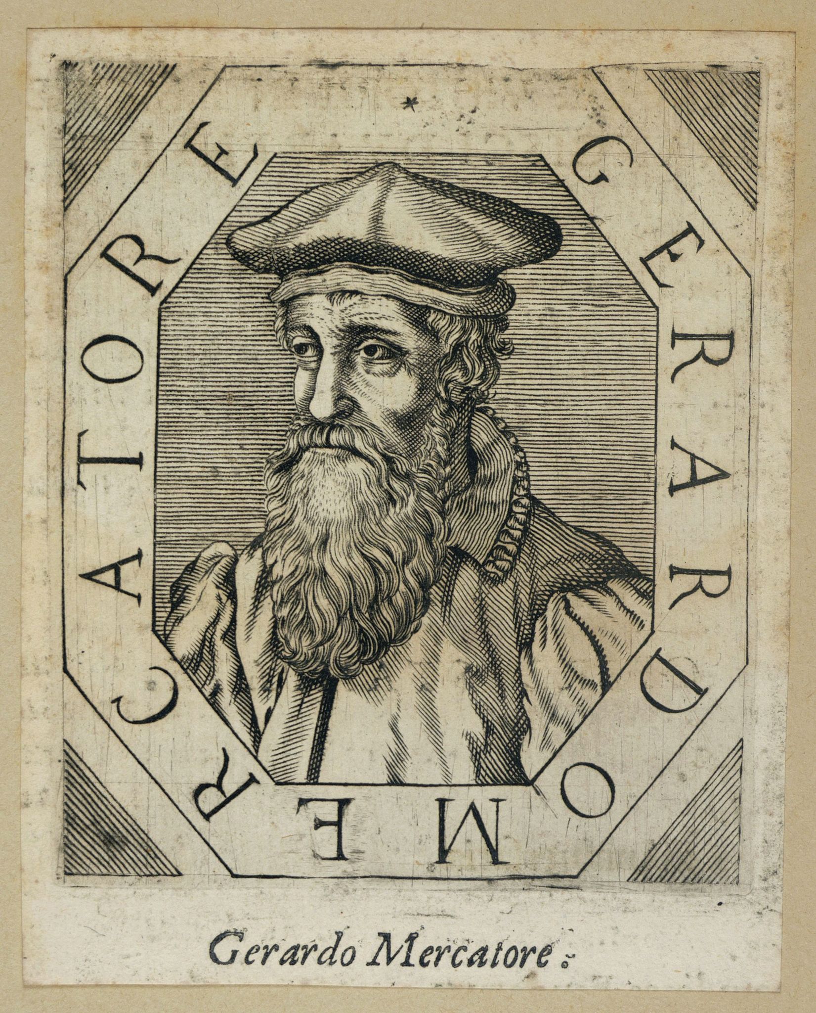 ANONYMOUS, Gerado Mercatore., antique map, old maps