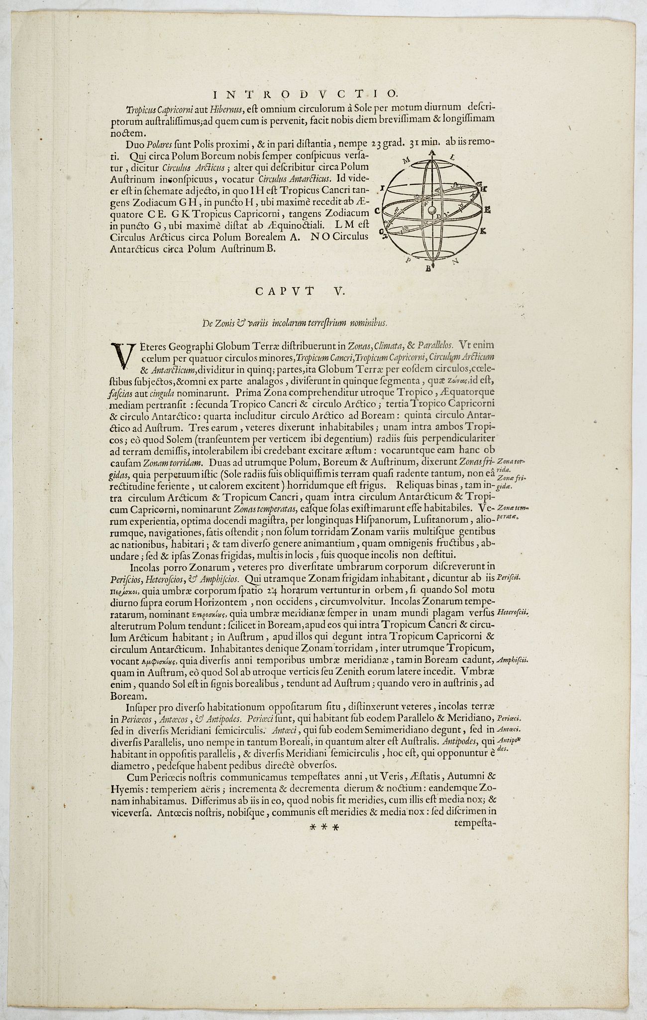 BLAEU, J., Introductio., antique map, old maps