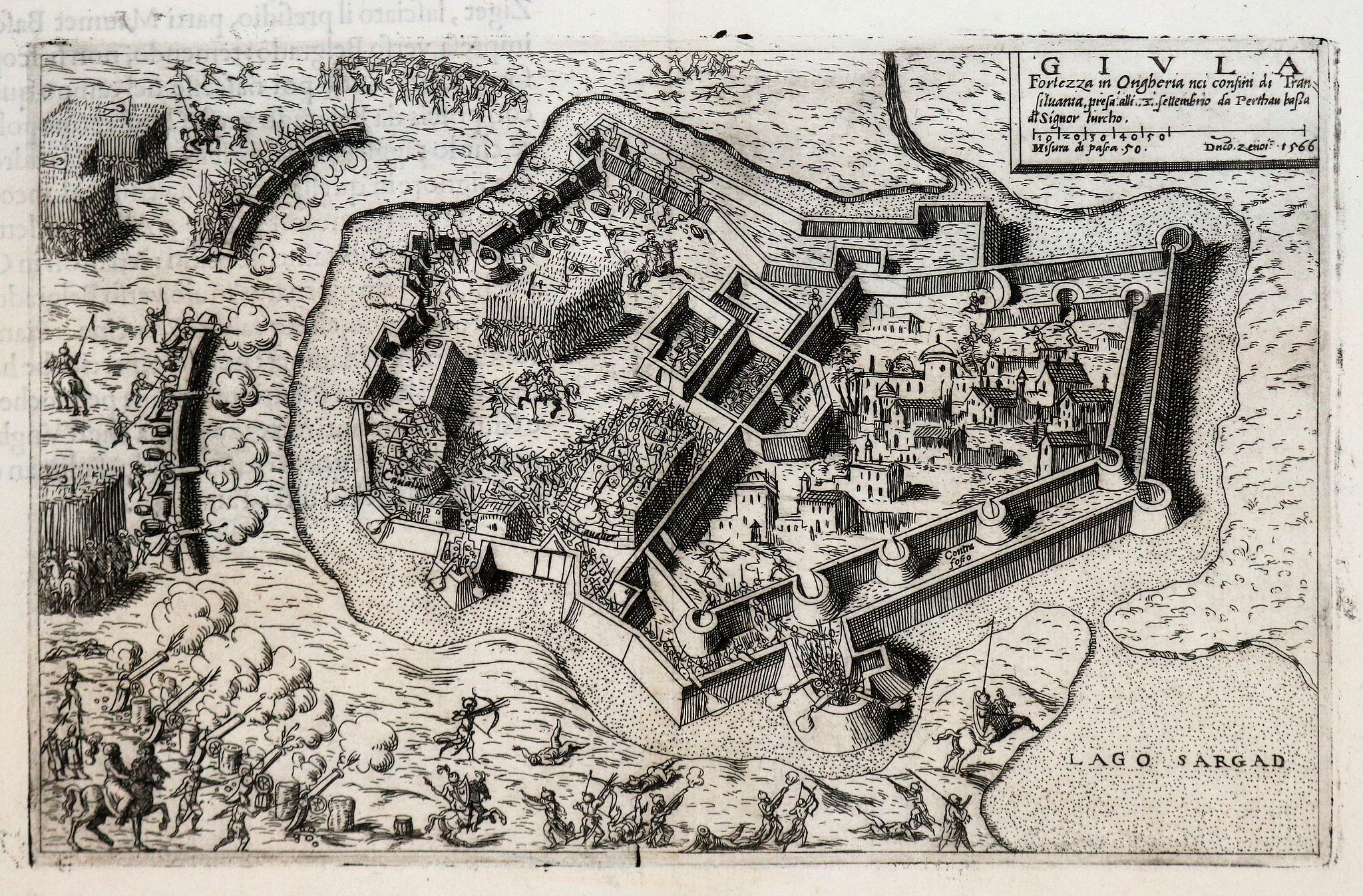 FORLANI, P. / BALLINO, G., GIULA., antique map, old maps