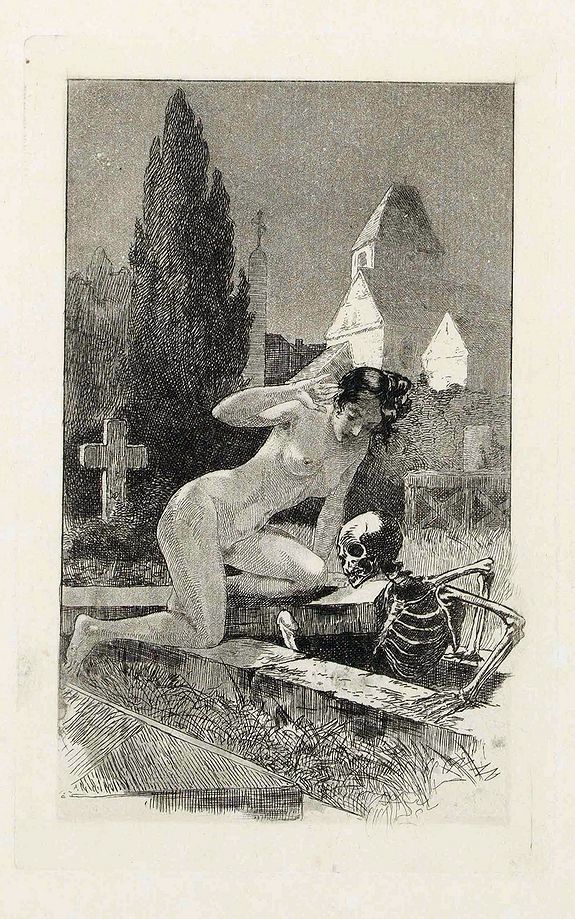 VAN MAELE, M., A rare suite of 12 original etchings by Martin van Maele to the famous work by Edmond Haracourt., antique map, old maps