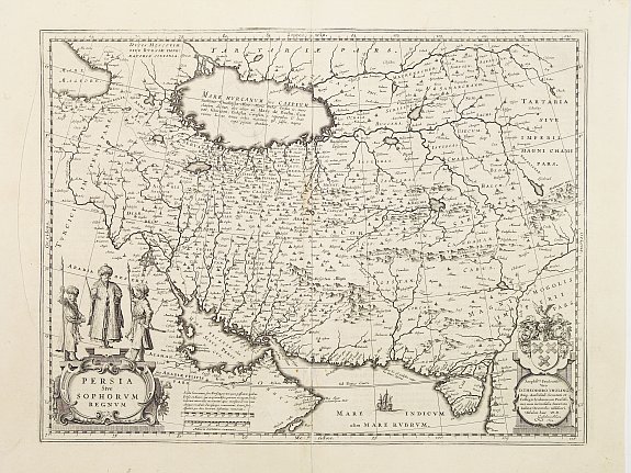 BLAEU, J., Persia Sive Sophorum Regnum., antique map, old maps