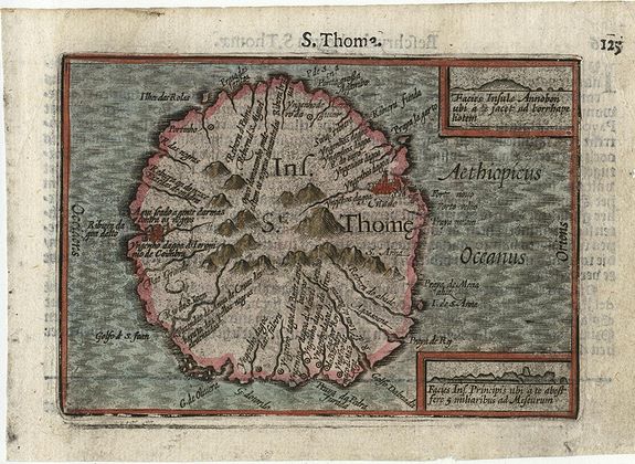 LANGENES, B., S. Thoma., antique map, old maps