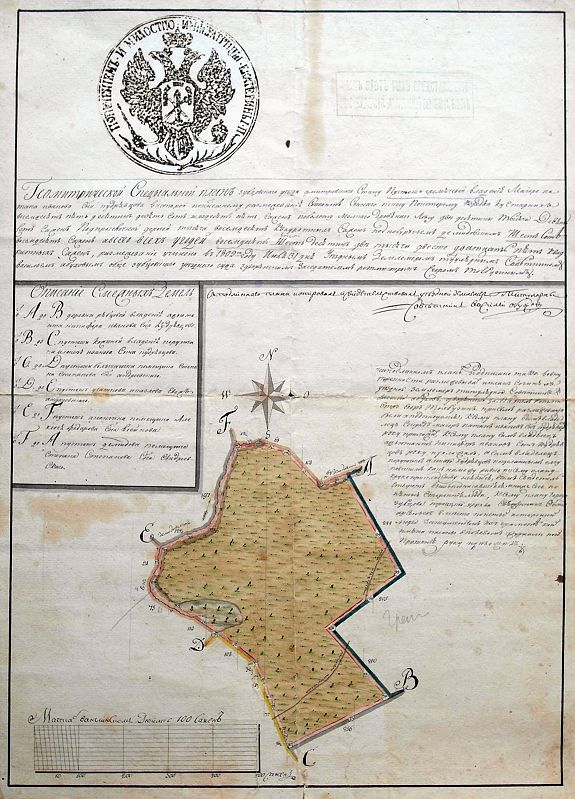ANONYMOUS, Subzow manuscript map., antique map, old maps