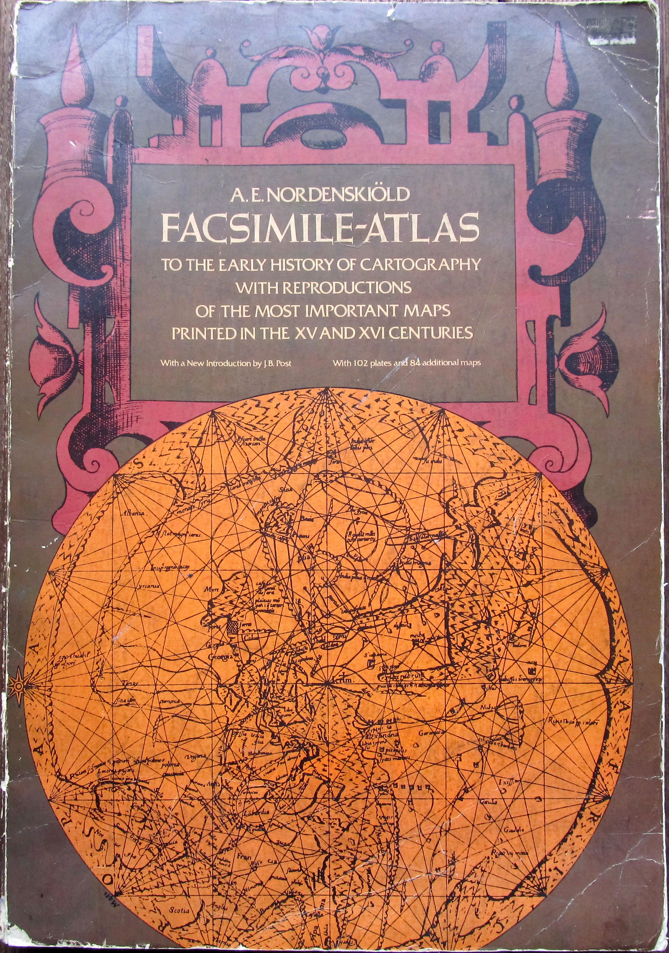 NORDENSKIÖLD, A.E., Facsimile-Atlas to the Early History of Cartography. . ., antique map, old maps