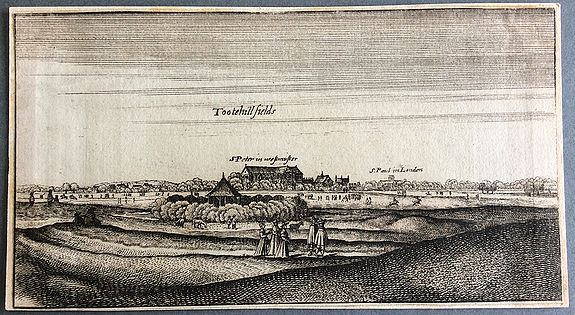 AUBRY, Abraham., Tootehill fields., antique map, old maps