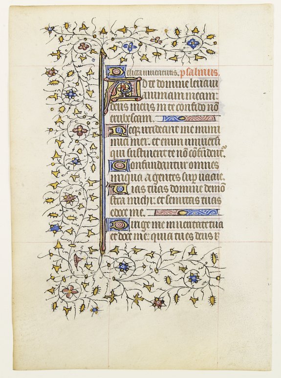 ANONYMOUS, BOOK OF HOURS., antique map, old maps