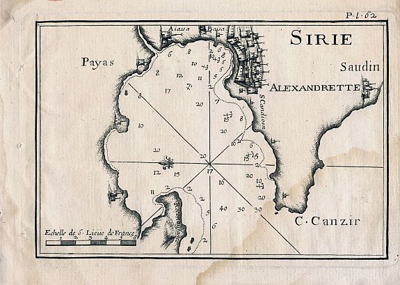 ROUX, J., Sirie, antique map, old maps