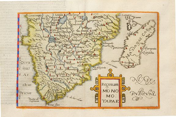 METELLUS, Regnum Monomotapae. , antique map, old maps