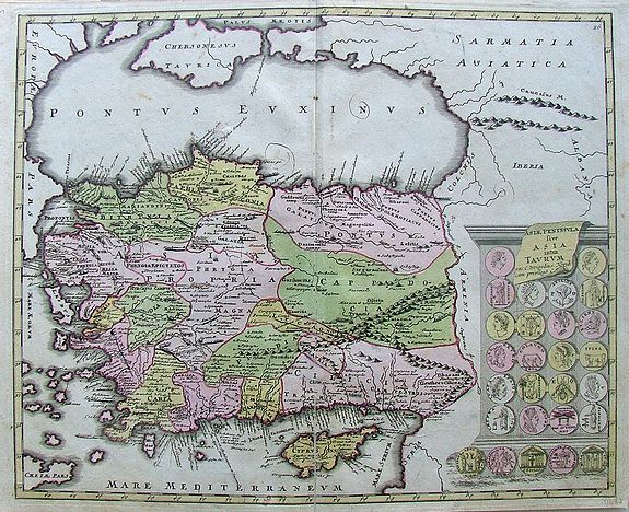 WEIGEL, Christoph (Heirs), Asia Peninsula sive Asia Intra Taurum , antique map, old maps