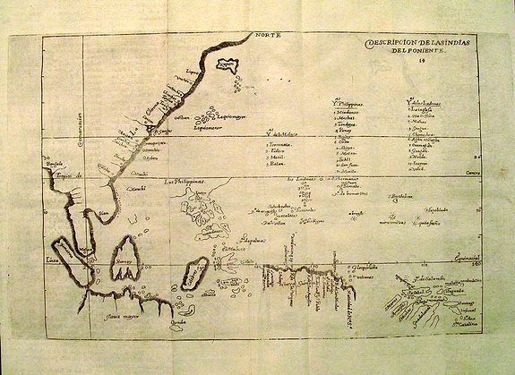 HERRERA y TORDESILLAS, A. de, Descripcion De Las Indias Del Poniente 14., antique map, old maps