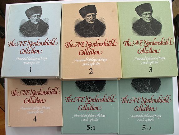 Mickwitz, Ann-Mari and Leena Miekkavaara, The AE Nordenskiold Collection: Annotated Catalogue of Maps made up to 1800. , antique map, old maps