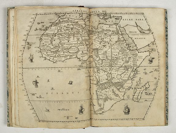 SANUTO, Livio, Livio Sanuto. Geografia di M. Livio Sanvto distinta in XII libri. Ne' quali, oltra l'esplicatione di molti luoghi di Tolomeo e della Bussola, e dell' Aguglia; si dichiarano le Provincie, Popoli, Regni, Città; Porti, Monti, Fiumi, Laghi, e Costumi dell' .., antique map, old maps