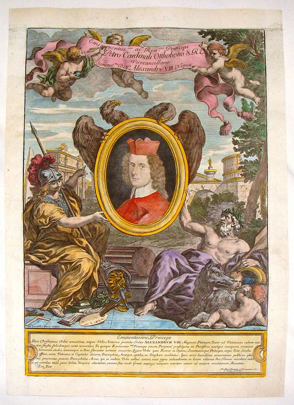 BARTOLI, P., Frontpiece from Veteres Arcus Augustorum Triumphis Insignes., antique map, old maps
