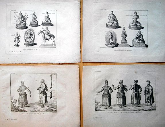 PALLAS, P. S., Set of 9 plates from \