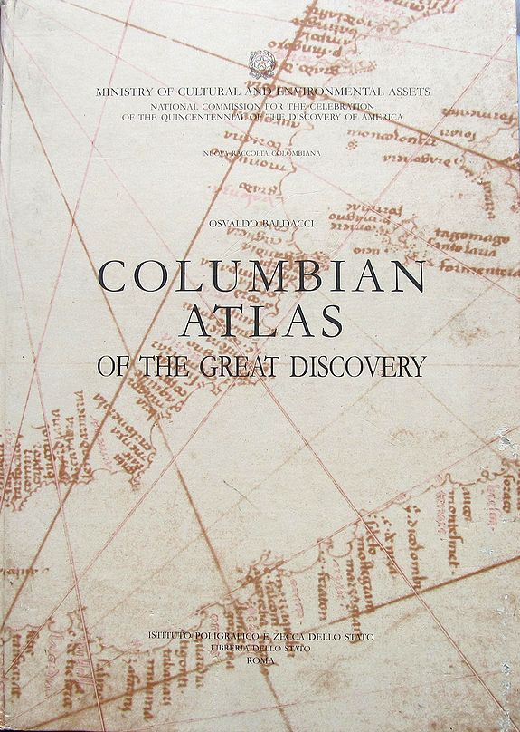 BALDACCI, O., Columbian Atlas of the Great Discovery., antique map, old maps
