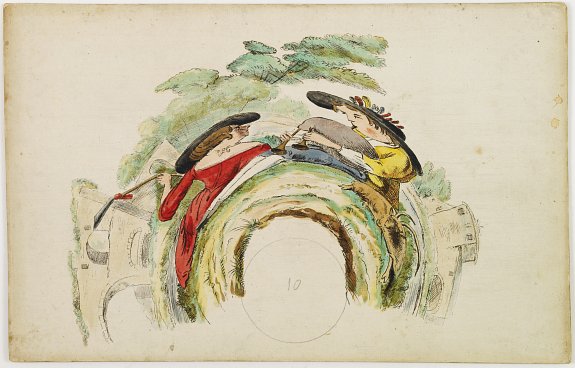 ANONYMOUS, Anamorphose, antique map, old maps
